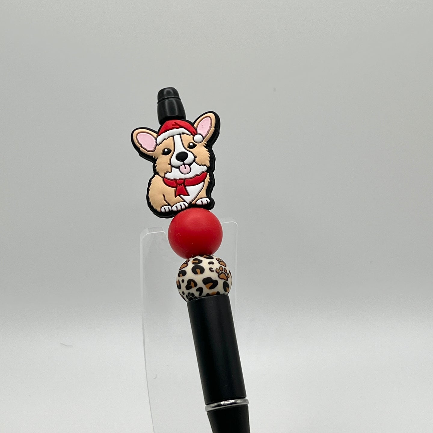 Santa Corgi Plastic Pen